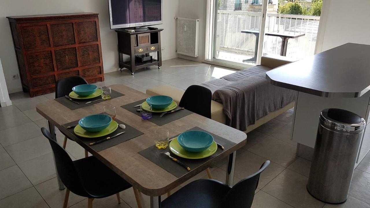 Tres Beau 3 Pieces Spacieux Lumineux Et Climatise Nice Buitenkant foto